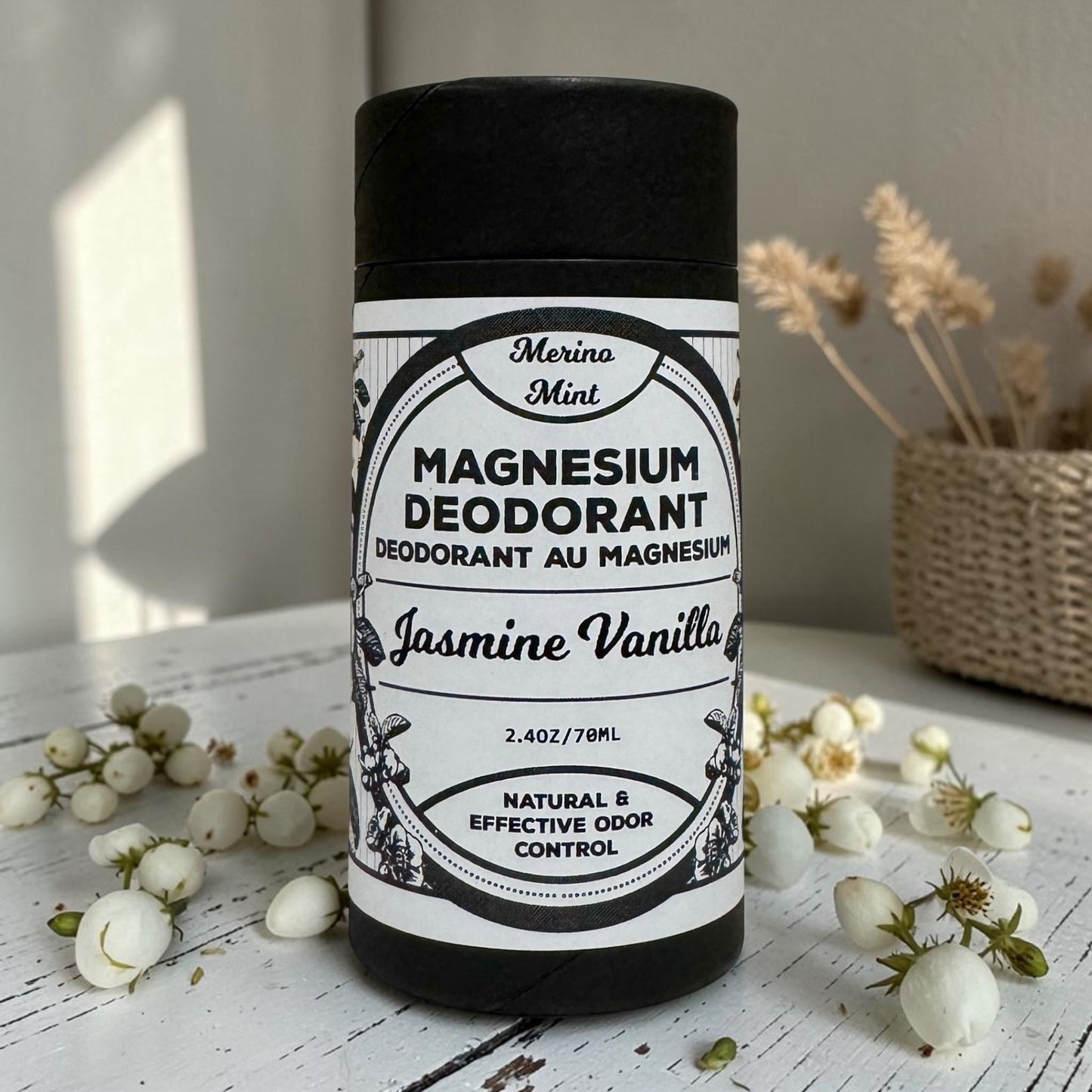 Magnesium Deodorant - Jasmine Vanilla