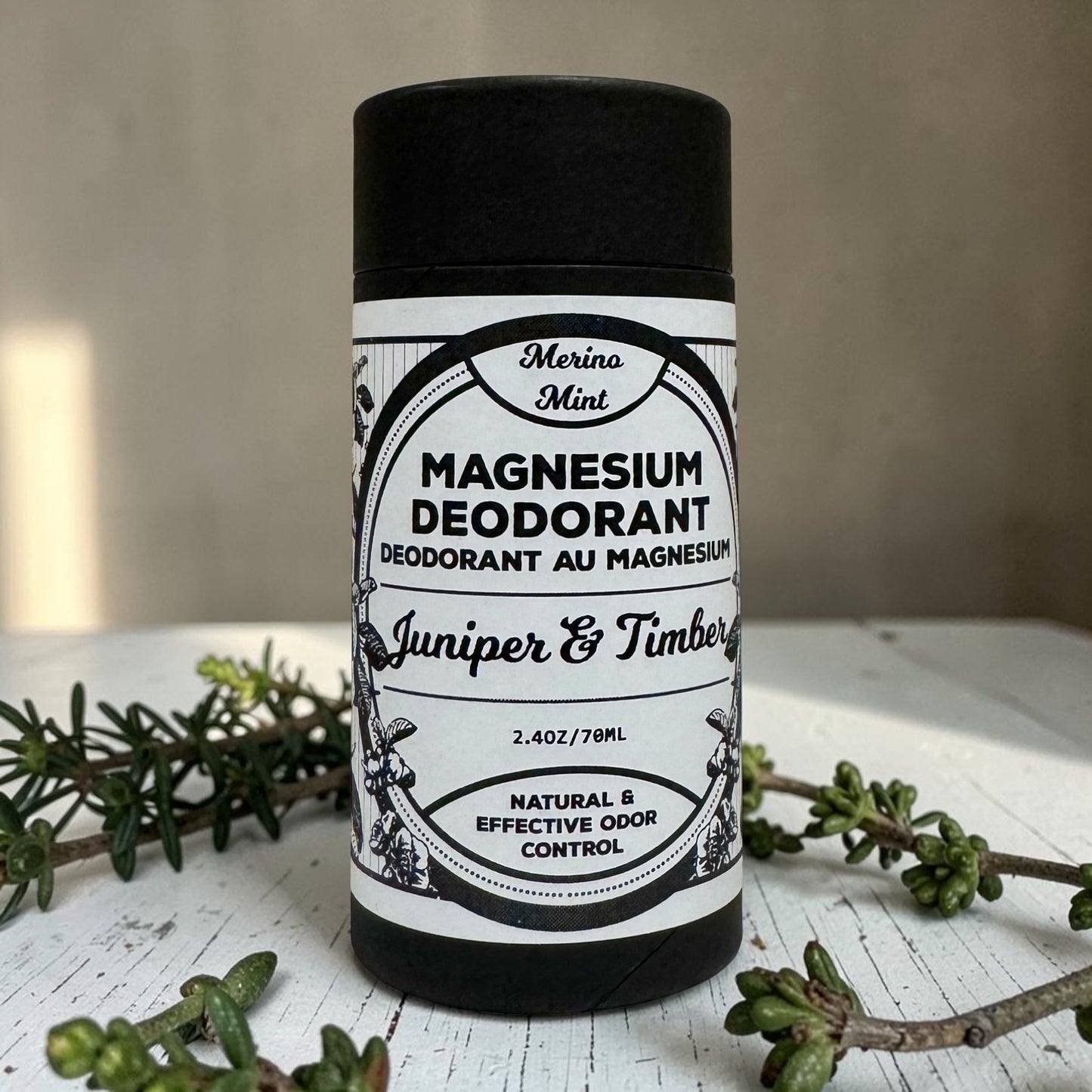 Magnesium Deodorant - Juniper & Timber